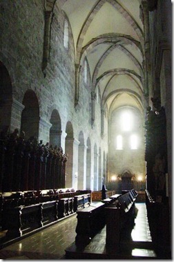 Heiligenkreuz_Abteikirche Abendlicht 2003 - 3